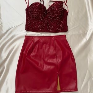 Skirt set